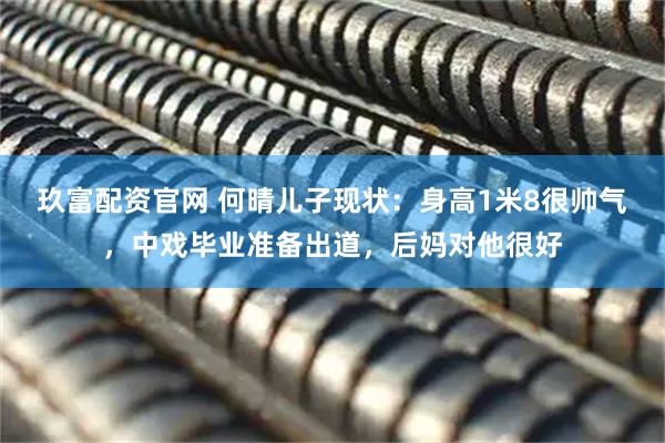 玖富配资官网 何晴儿子现状：身高1米8很帅气，中戏毕业准备出道，后妈对他很好