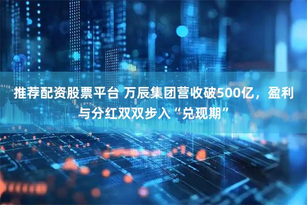 推荐配资股票平台 万辰集团营收破500亿，盈利与分红双双步入“兑现期”